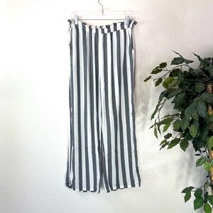 American Eagle Wide Leg Striped Pants
